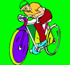 Dibujo Ciclismo pintado por Milenis