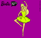 Dibujo Barbie bailarina de ballet pintado por yustisme