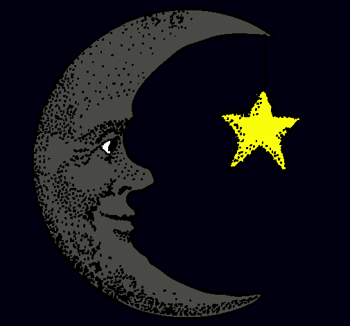 Luna y estrella