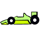 Dibujo Fórmula 1 pintado por supercar