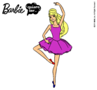 Dibujo Barbie bailarina de ballet pintado por raquel666699