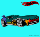 Dibujo Hot Wheels 3 pintado por axell