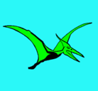 Dibujo Pterodáctilo pintado por asdfg12345