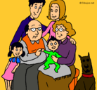 Dibujo Familia pintado por bggbfgr