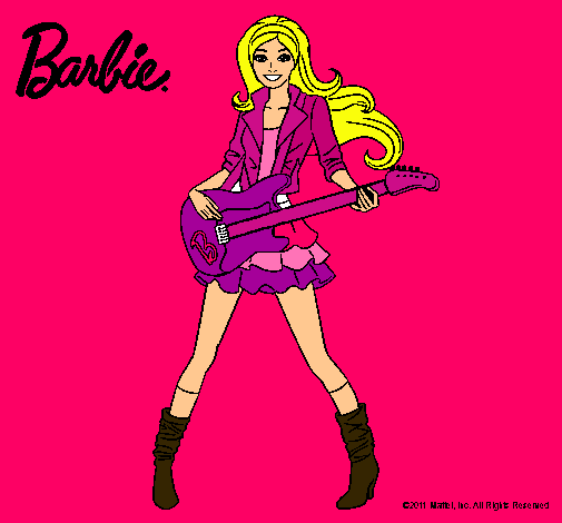 Barbie guitarrista