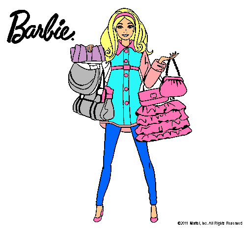 Barbie de compras