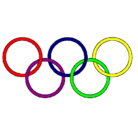 Dibujo Anillas de los juegos olimpícos pintado por raquel5758