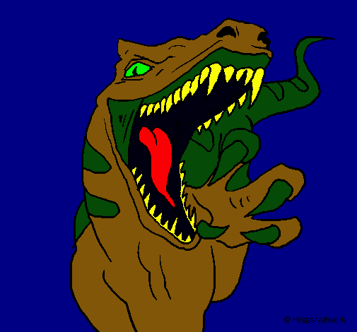 Dibujo Velociraptor II pintado por Daniel2006