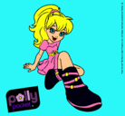 Dibujo Polly Pocket 9 pintado por tigrilla