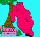 Dibujo Horton pintado por selenabgbdvd