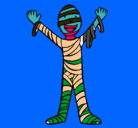 Dibujo Niño momia pintado por juliocsear