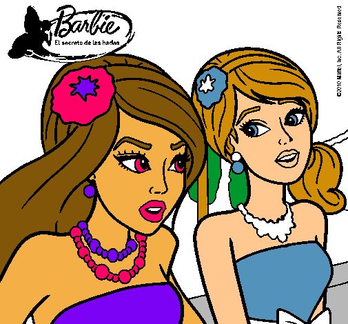 Barbie y su amiga