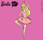 Dibujo Barbie bailarina de ballet pintado por luciah