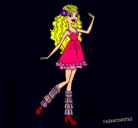 Dibujo Barbie Fashionista 1 pintado por GUADATAYLOR