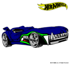 Dibujo Hot Wheels 3 pintado por razor