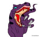 Dibujo Velociraptor II pintado por scratyy