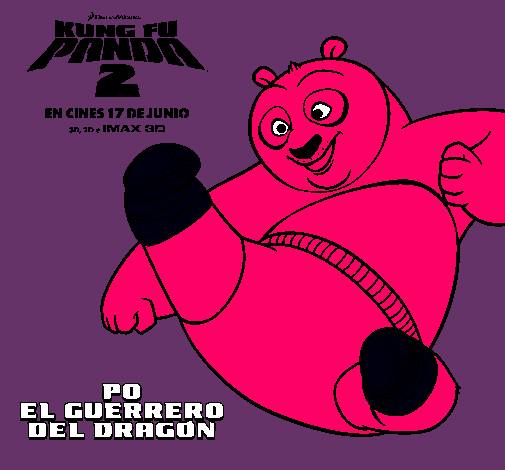 Po el guerrero del dragón