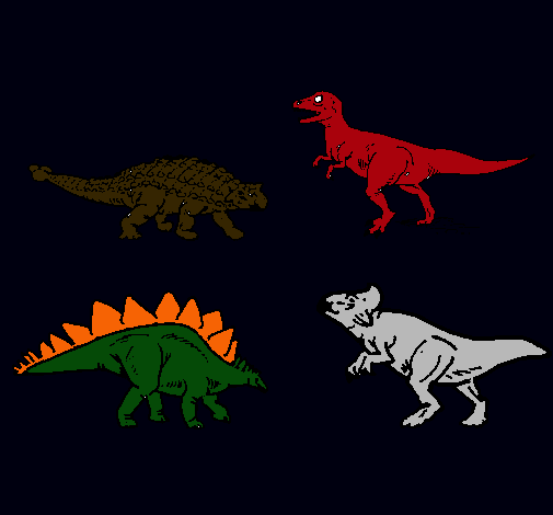 Dinosaurios de tierra