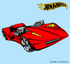 Dibujo Hot Wheels 4 pintado por josemanue