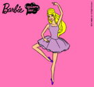 Dibujo Barbie bailarina de ballet pintado por nadia501