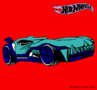 Dibujo Hot Wheels 3 pintado por luisaei