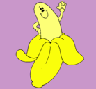 Dibujo Banana pintado por jaressi27