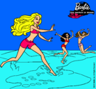 Dibujo Barbie de regreso a la playa pintado por dorita2003