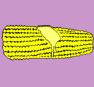 Dibujo Mazorca de maíz pintado por sugey2002