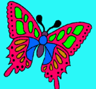 Dibujo Mariposa pintado por zeniet