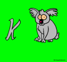 Dibujo Koala pintado por camila2324