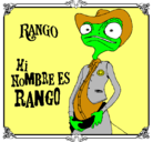 Dibujo Rango pintado por RANGO