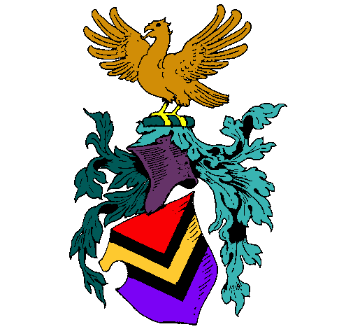 Escudo de armas y aguila 