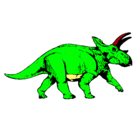 Dibujo Triceratops pintado por GERARD316