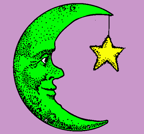 Luna y estrella