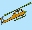 Dibujo Helicóptero de juguete pintado por manuelitoccc