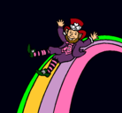 Dibujo Duende en el arco iris pintado por ttotyyyn