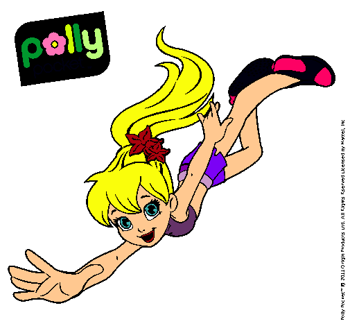 Dibujo Polly Pocket 5 pintado por MerceLopez