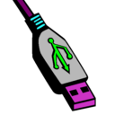 Dibujo USB pintado por salomefore