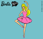 Dibujo Barbie bailarina de ballet pintado por lidana