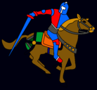 Dibujo Caballero a caballo IV pintado por thetatonny