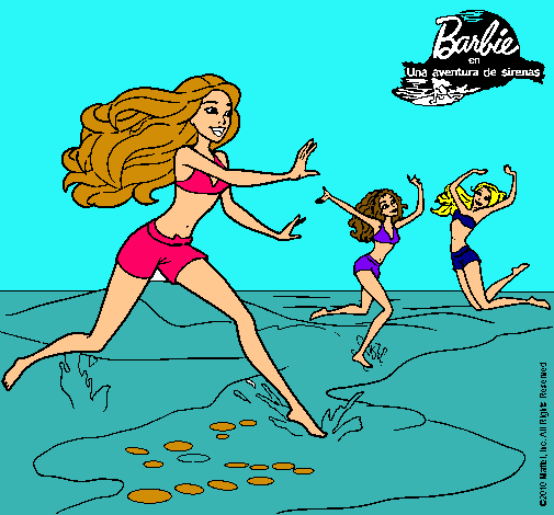 Barbie de regreso a la playa