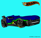 Dibujo Hot Wheels 3 pintado por fernadito3