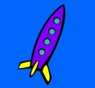 Dibujo Cohete II pintado por lalalallalaa