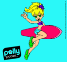 Dibujo Polly Pocket 3 pintado por luawimnxclub