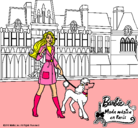 Dibujo Barbie y su perrita pintado por JJIJIJIJIJIJ