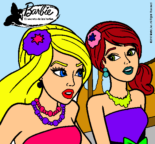 Barbie y su amiga