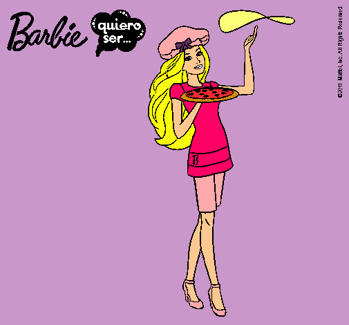 Barbie cocinera