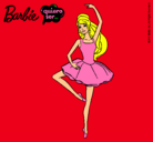 Dibujo Barbie bailarina de ballet pintado por marigin