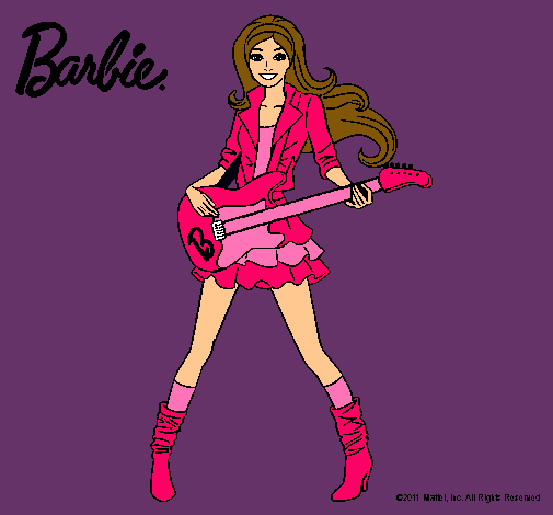 Barbie guitarrista