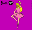 Dibujo Barbie bailarina de ballet pintado por iratze